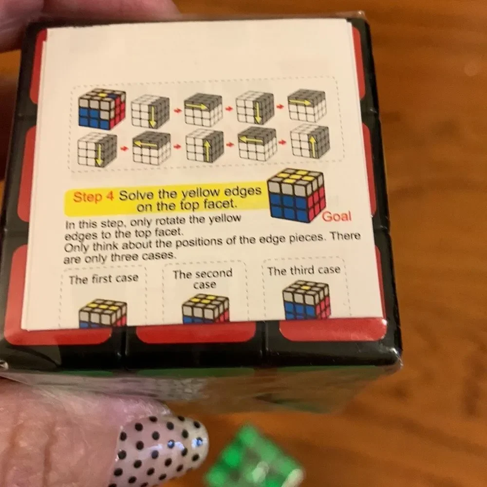 Set of three Rubiks cubes. Order to receive for birthdays and/or Christmas gifts